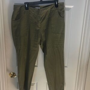 New York & Company Olive Trousers